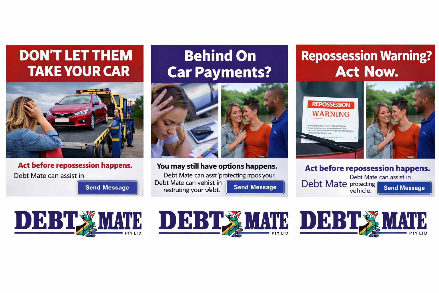 Don't let them take your car - Behind on car payments - Repossession warning